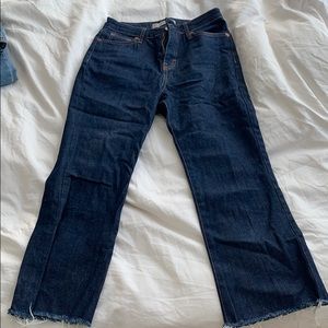 Topshop Dree Kick High Rise Jeans